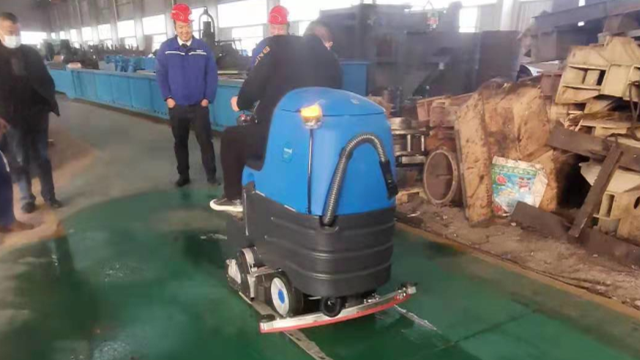 洗扫一体机为鄂州工厂带来深度清洁体验